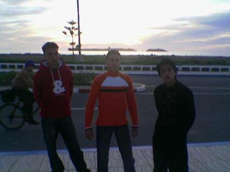 moi et mon ami mohcine et mon ami omar de marrakeche